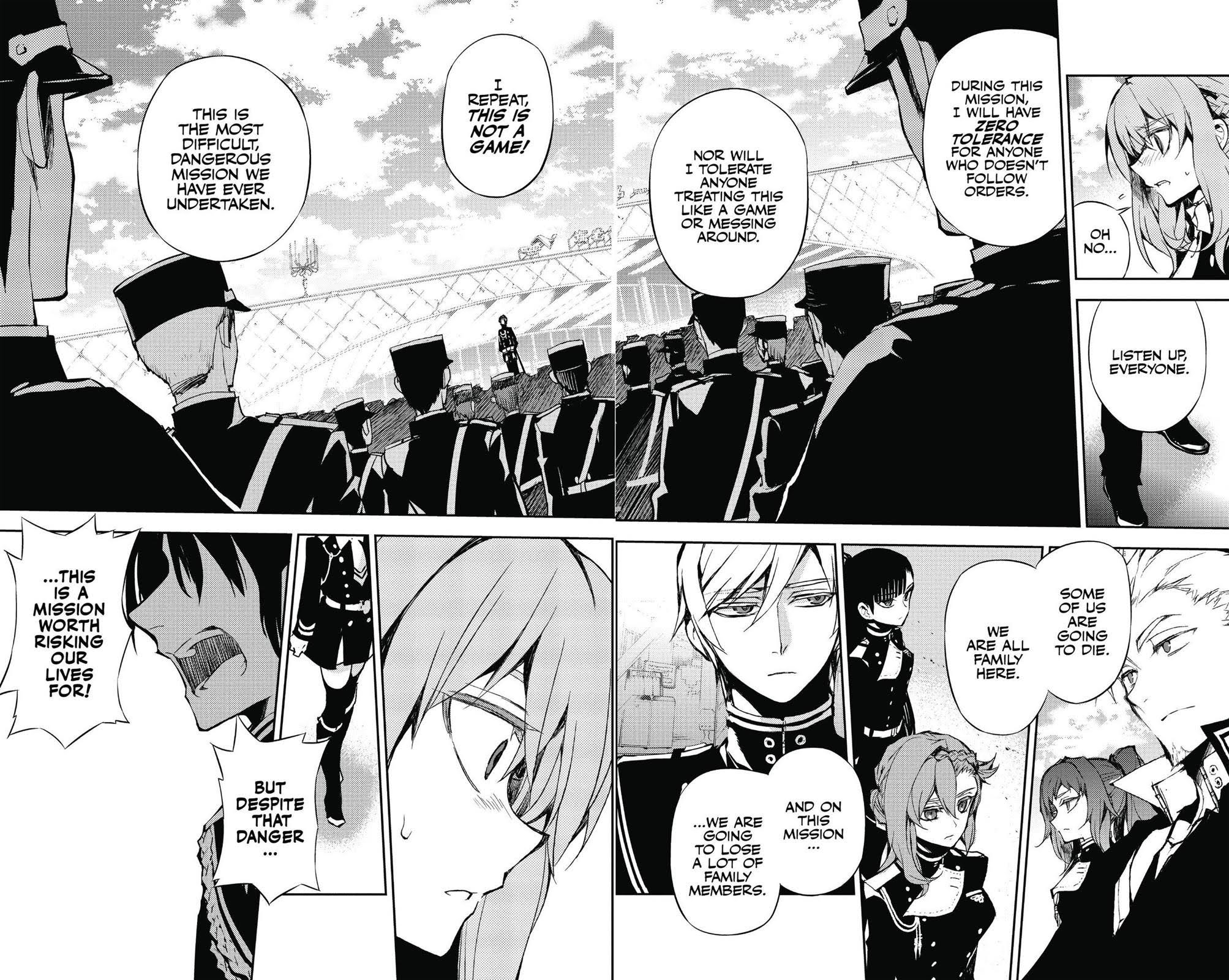 Read Seraph of the End Vampire Reign Manga Online