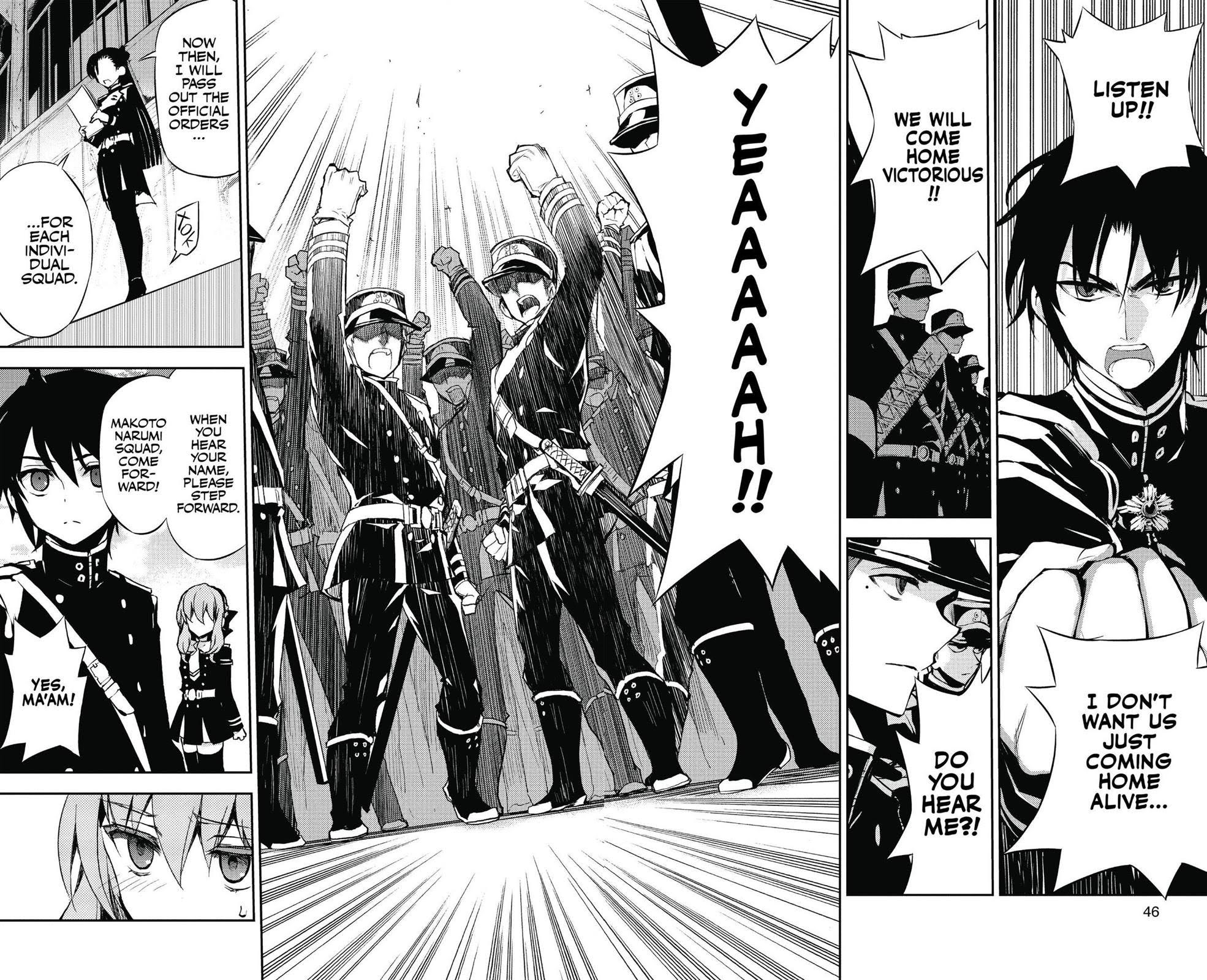 Read Seraph of the End Vampire Reign Manga Online