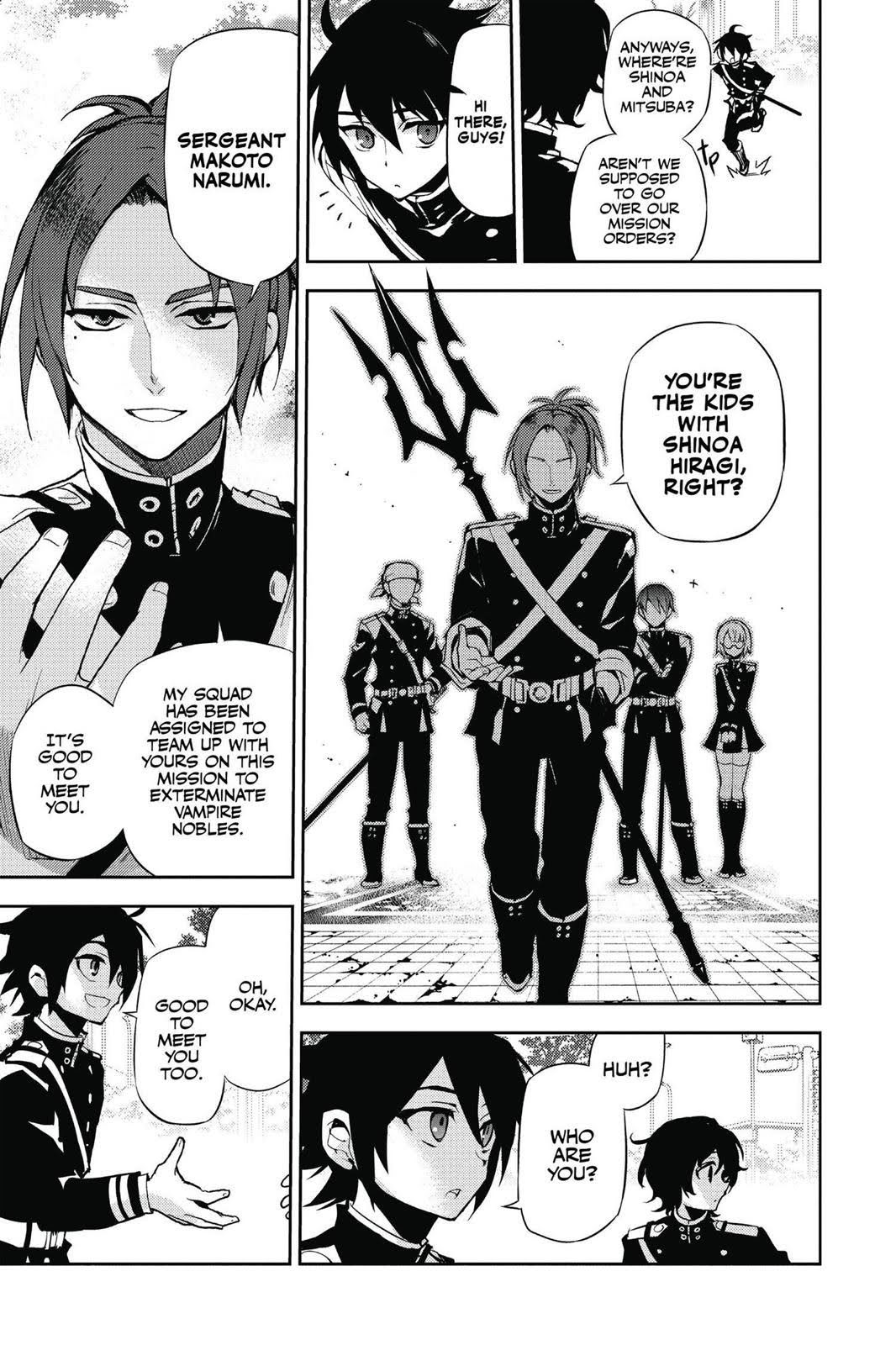 Read Seraph of the End Vampire Reign Manga Online