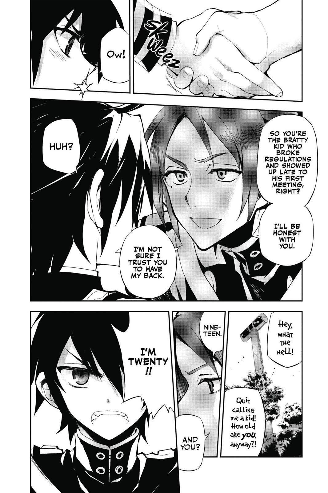 Read Seraph of the End Vampire Reign Manga Online