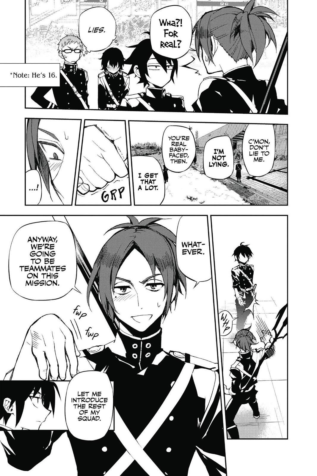 Read Seraph of the End Vampire Reign Manga Online