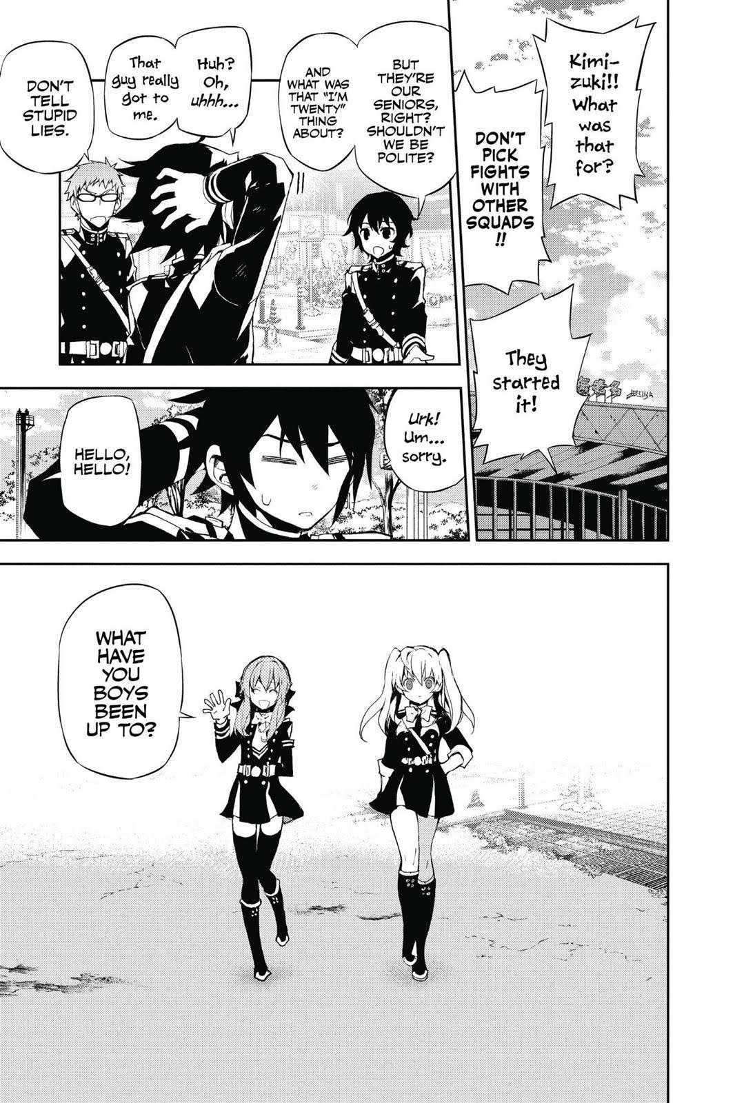 Read Seraph of the End Vampire Reign Manga Online