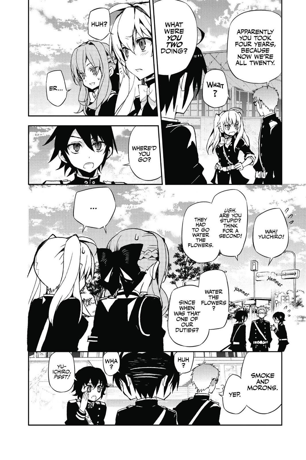Read Seraph of the End Vampire Reign Manga Online