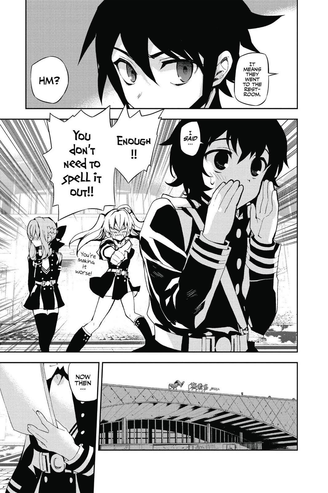Read Seraph of the End Vampire Reign Manga Online