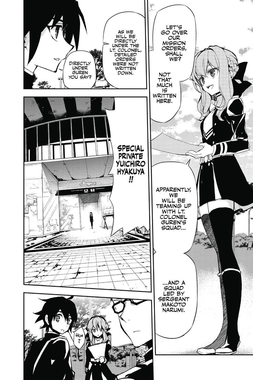 Read Seraph of the End Vampire Reign Manga Online