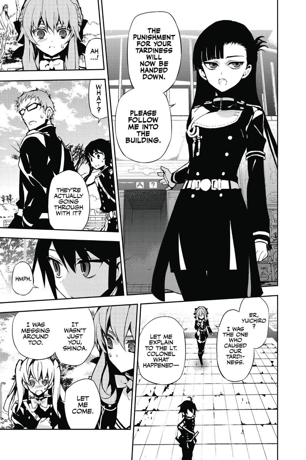 Read Seraph of the End Vampire Reign Manga Online