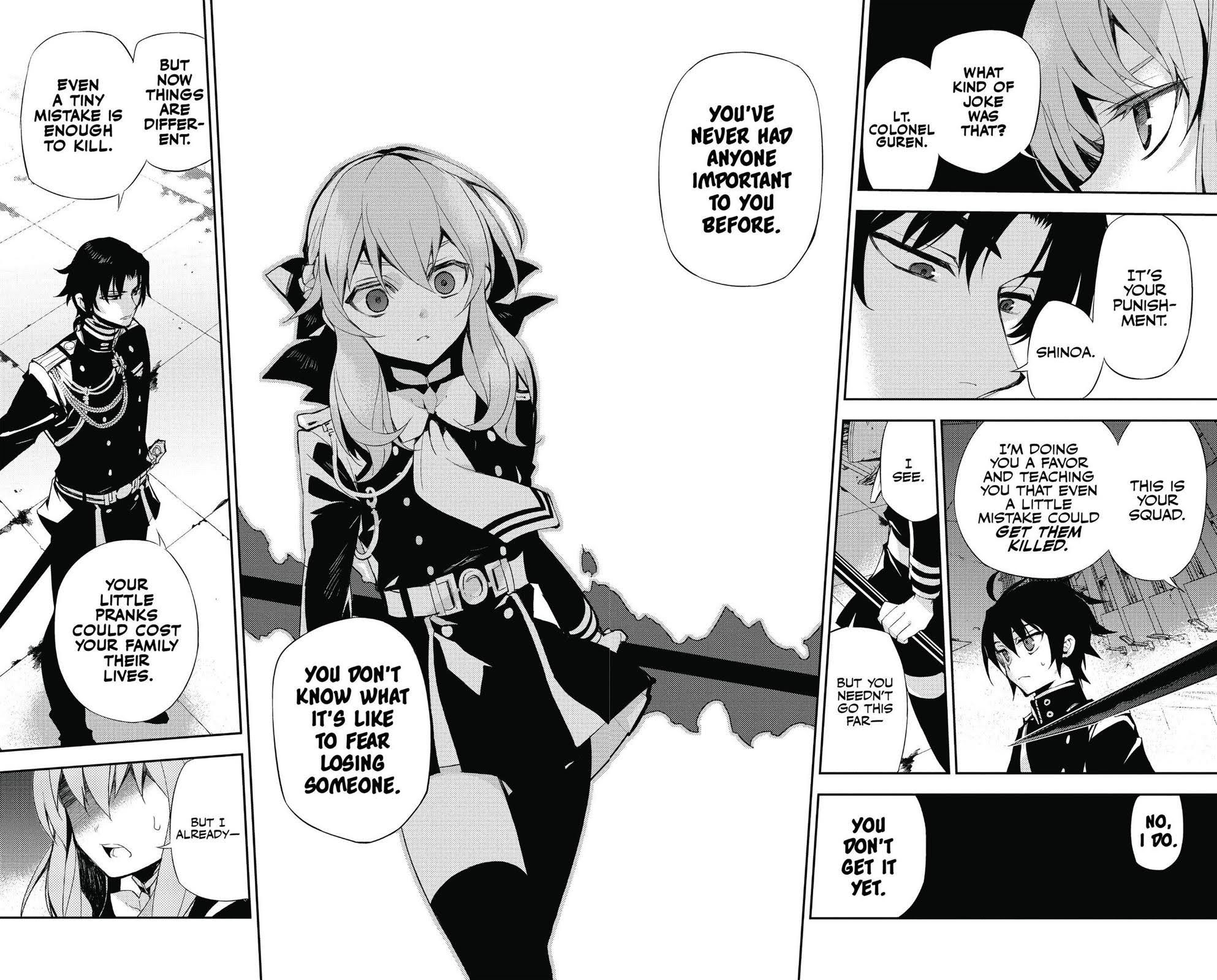 Read Seraph of the End Vampire Reign Manga Online