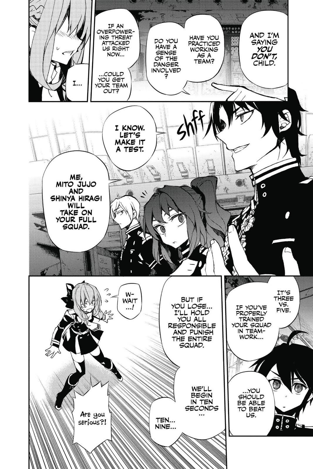 Read Seraph of the End Vampire Reign Manga Online