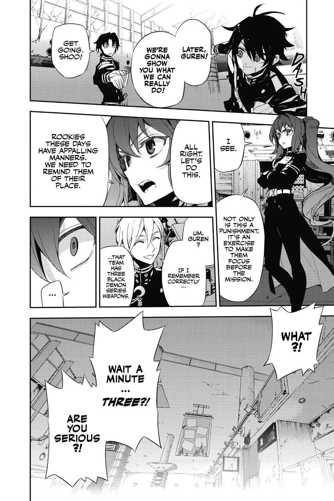 Read Seraph of the End Vampire Reign Manga Online