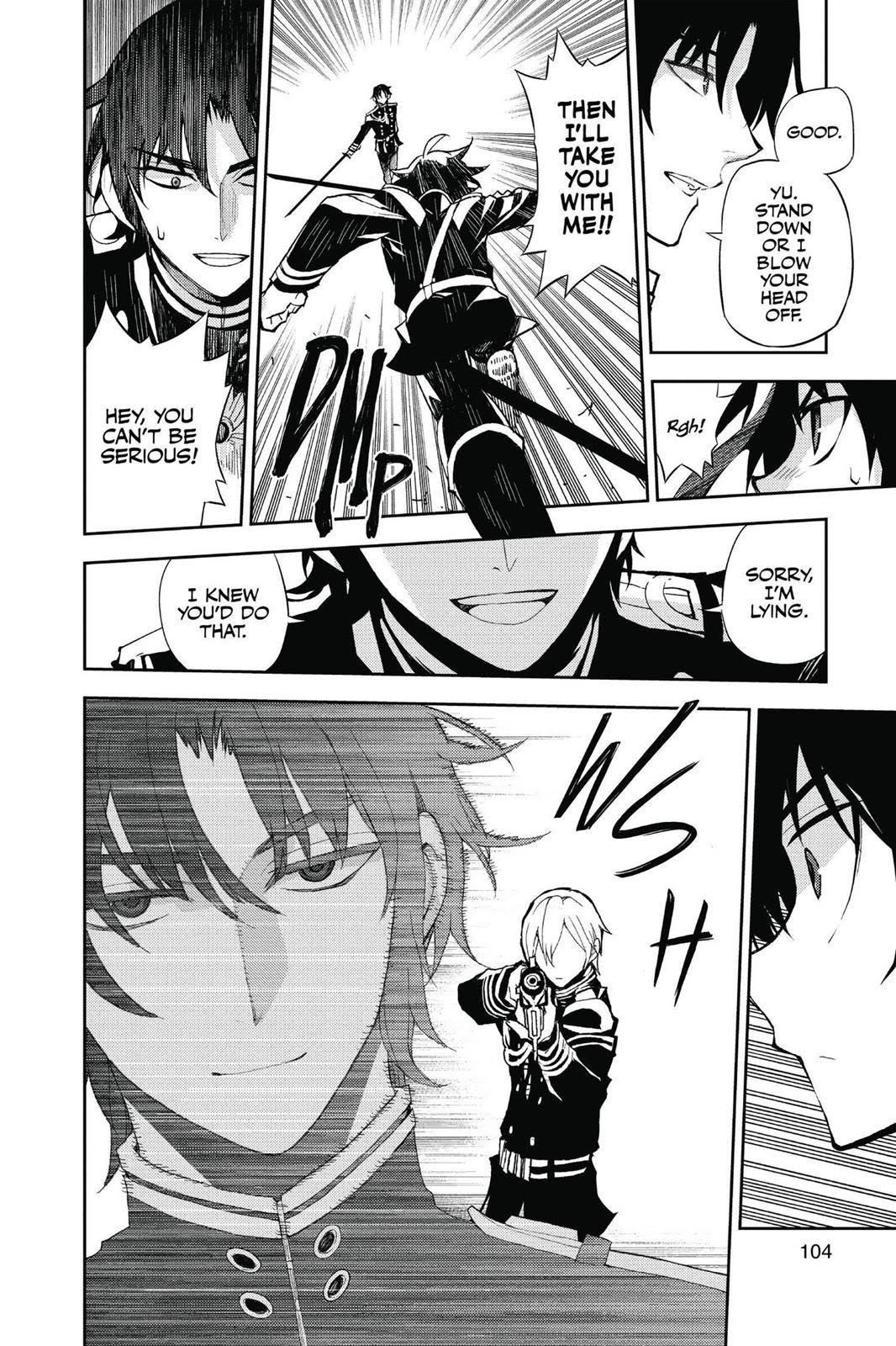Read Seraph of the End Vampire Reign Manga Online
