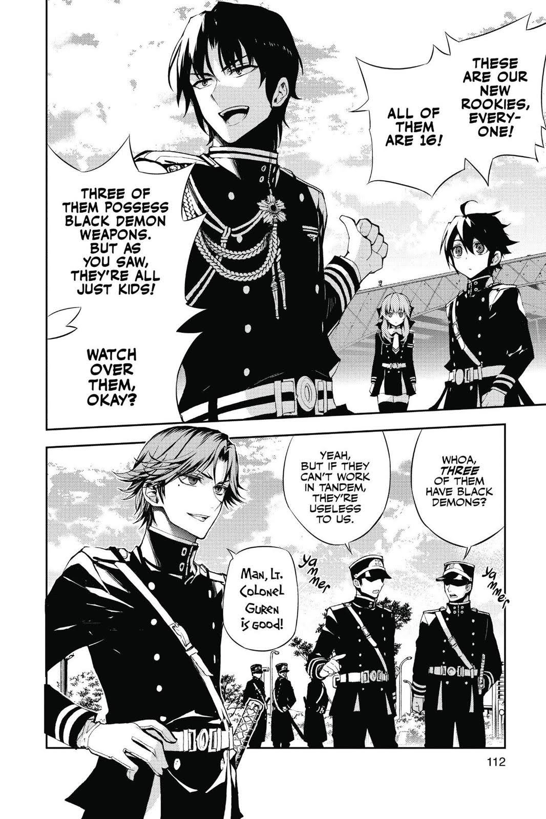 Read Seraph of the End Vampire Reign Manga Online