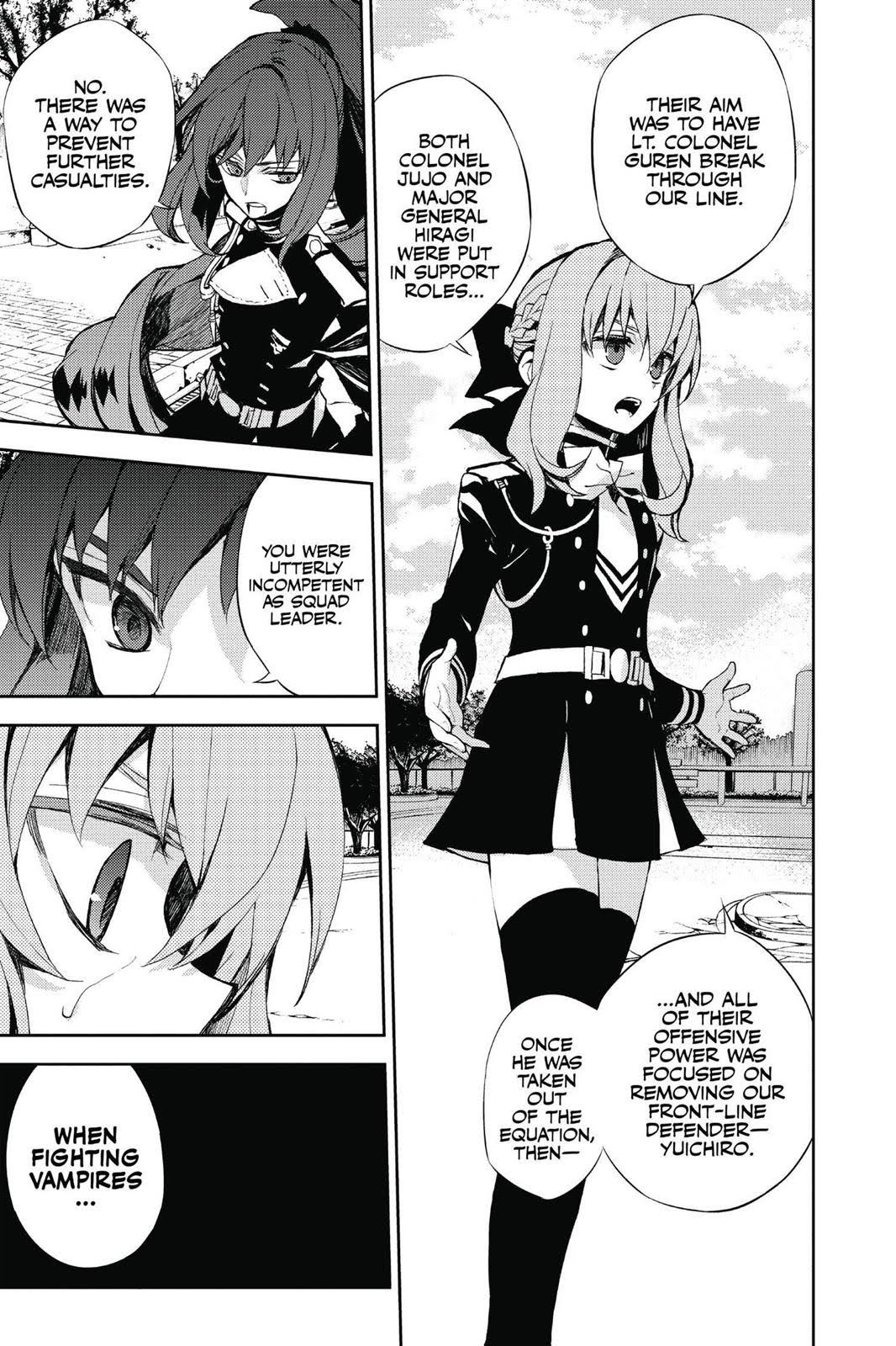 Read Seraph of the End Vampire Reign Manga Online
