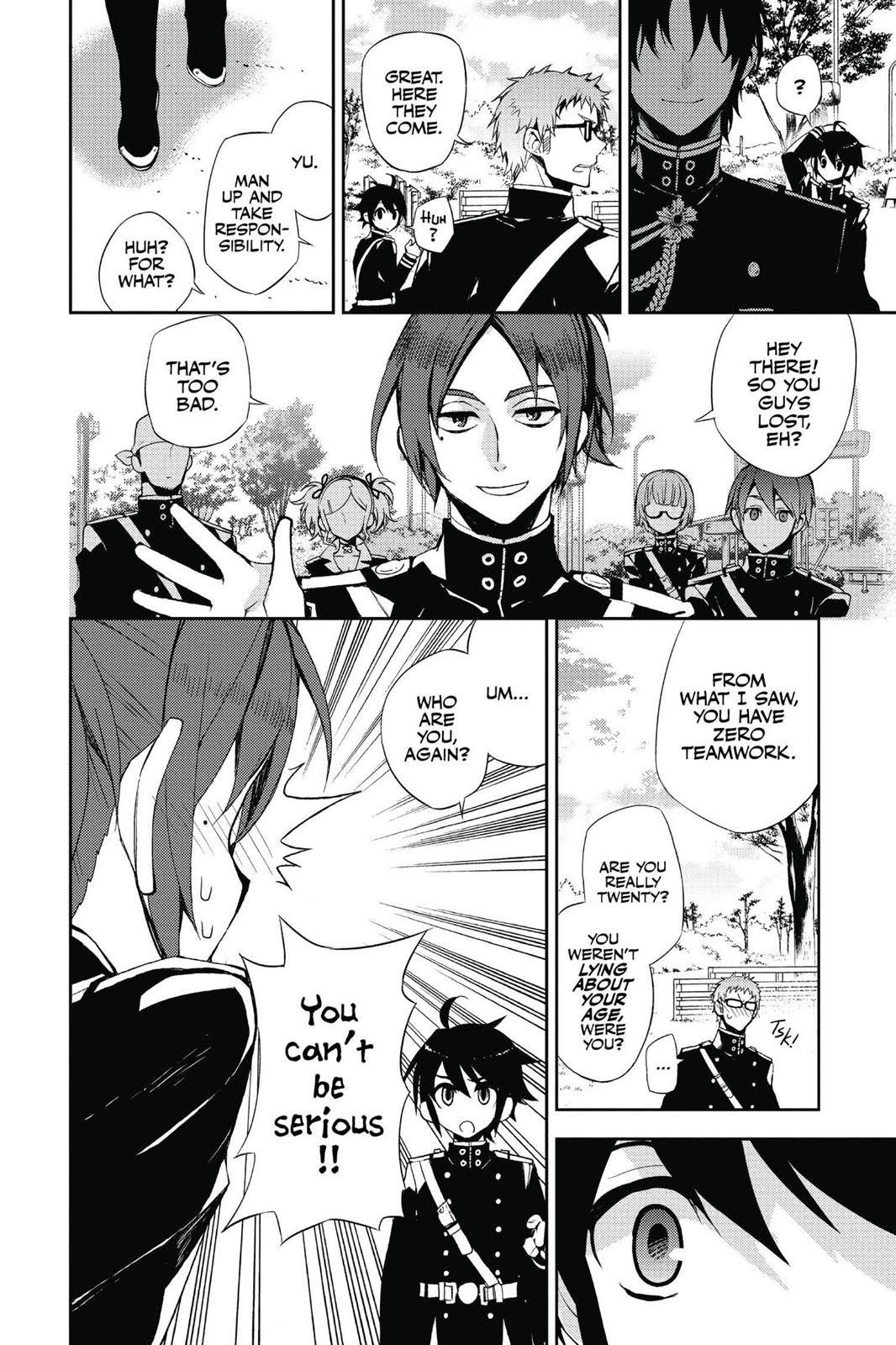 Read Seraph of the End Vampire Reign Manga Online