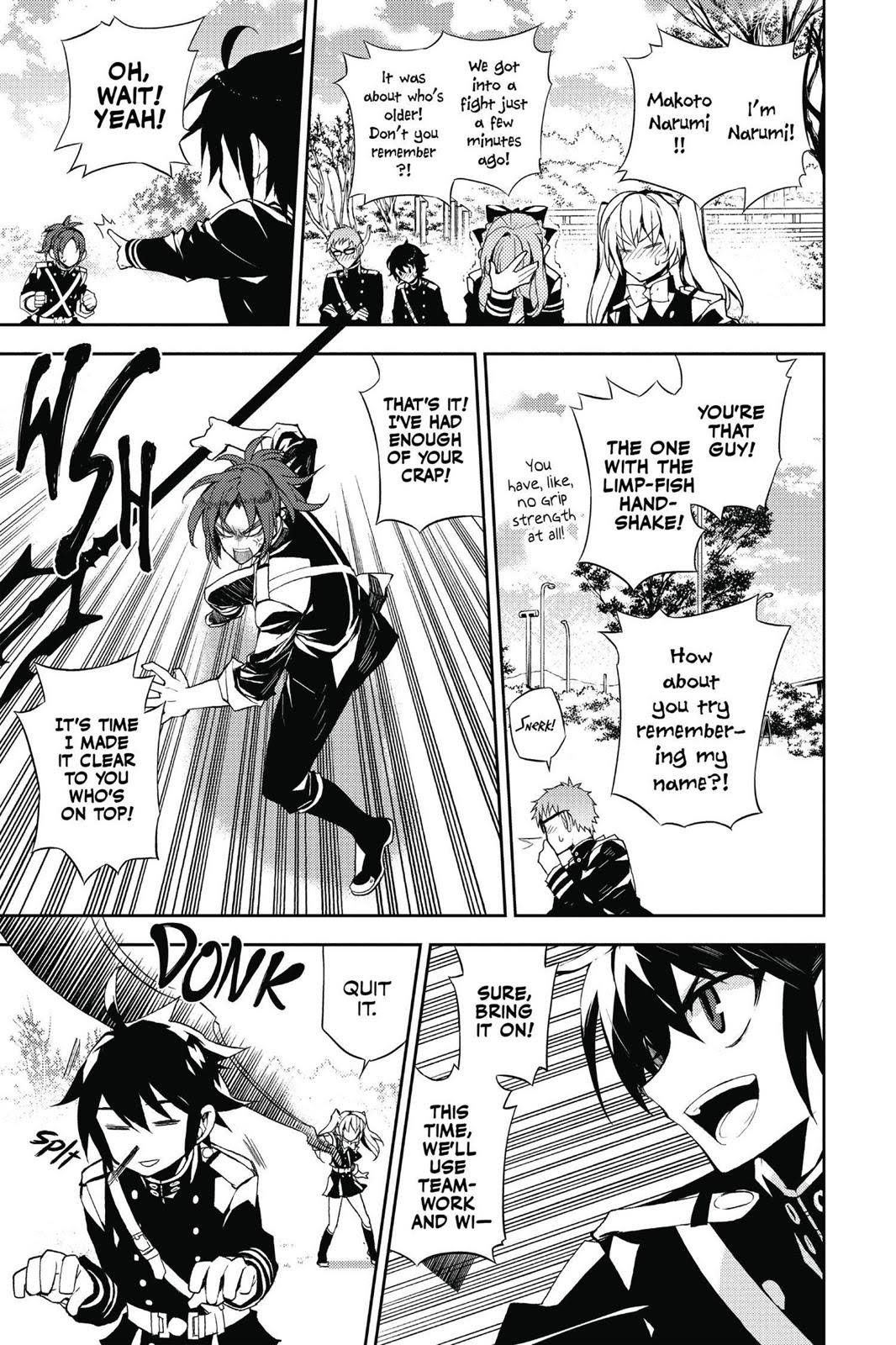 Read Seraph of the End Vampire Reign Manga Online