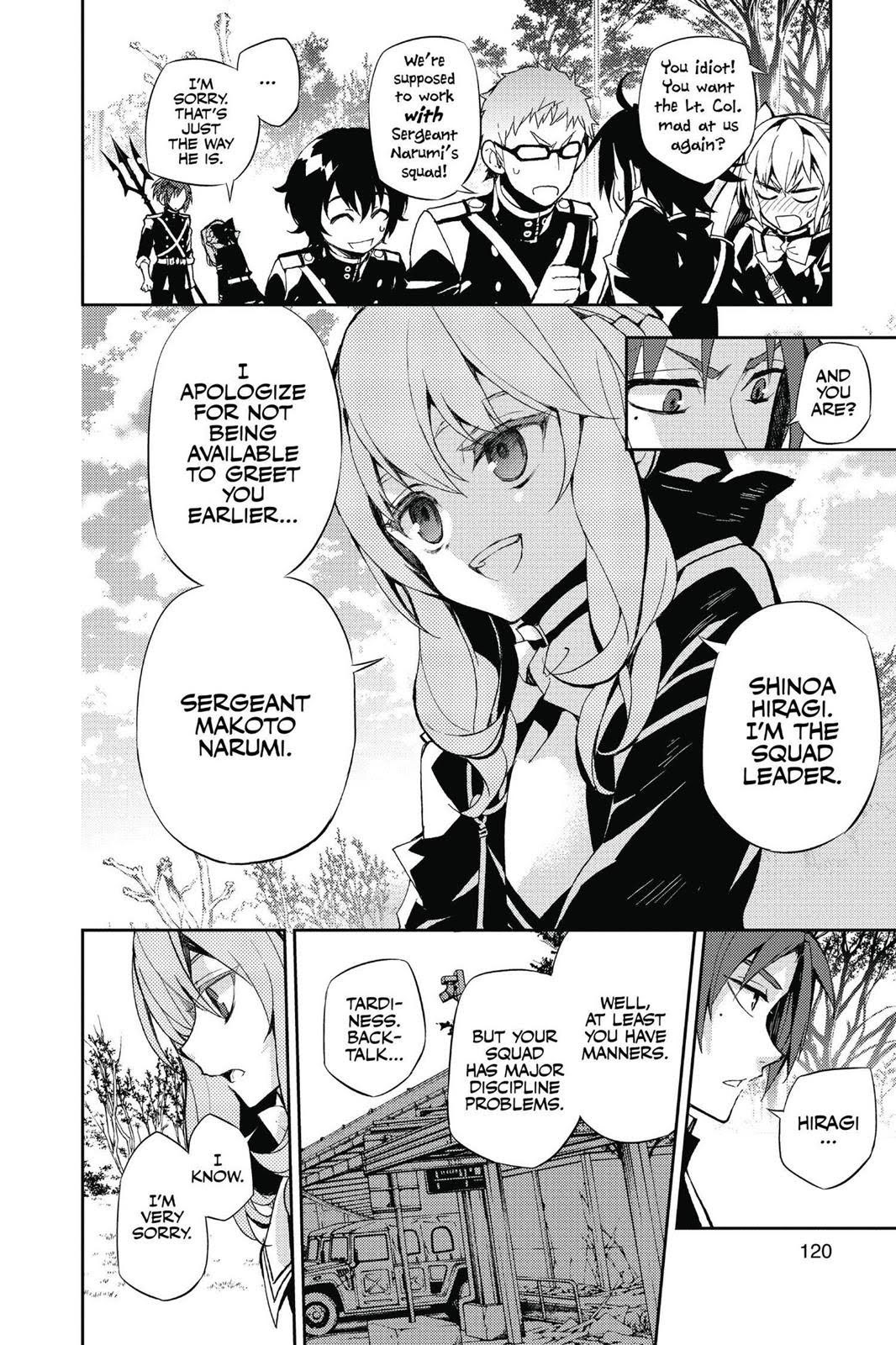 Read Seraph of the End Vampire Reign Manga Online