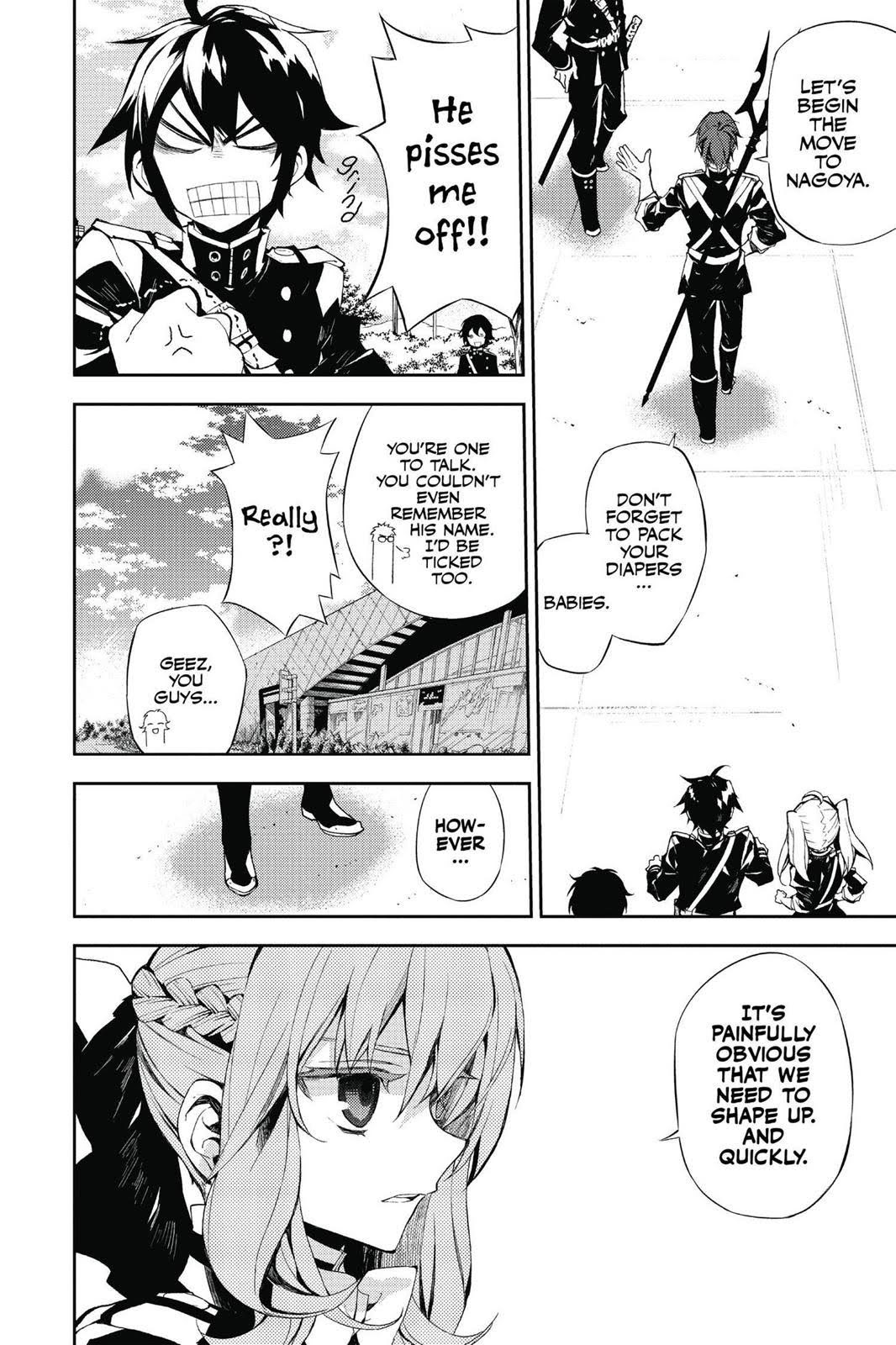Read Seraph of the End Vampire Reign Manga Online