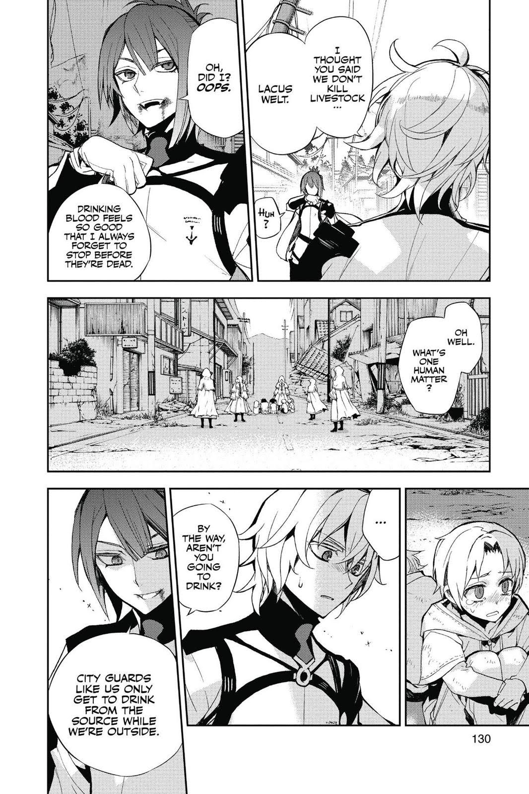 Read Seraph of the End Vampire Reign Manga Online