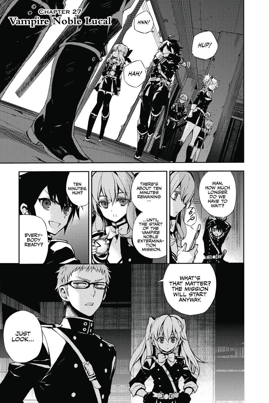 Read Seraph of the End Vampire Reign Manga Online