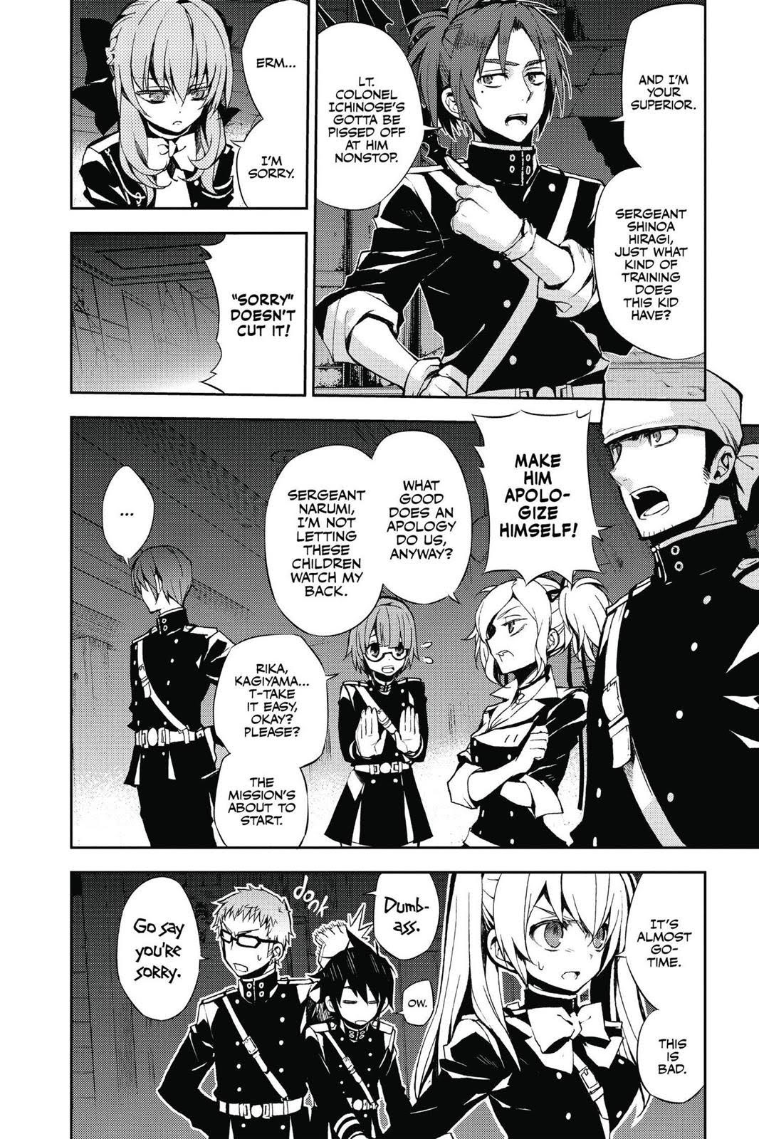 Read Seraph of the End Vampire Reign Manga Online