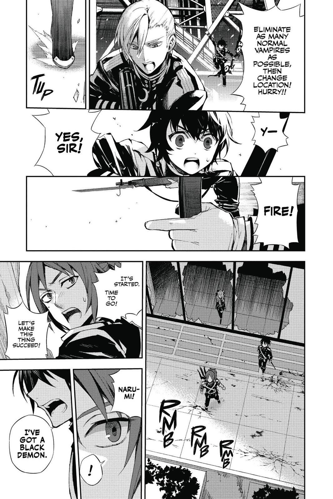 Read Seraph of the End Vampire Reign Manga Online