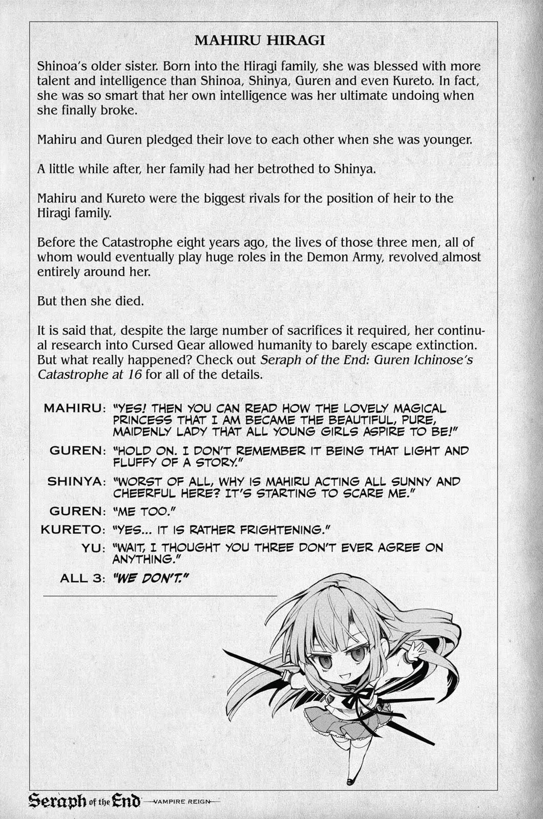 Read Seraph of the End Vampire Reign Manga Online
