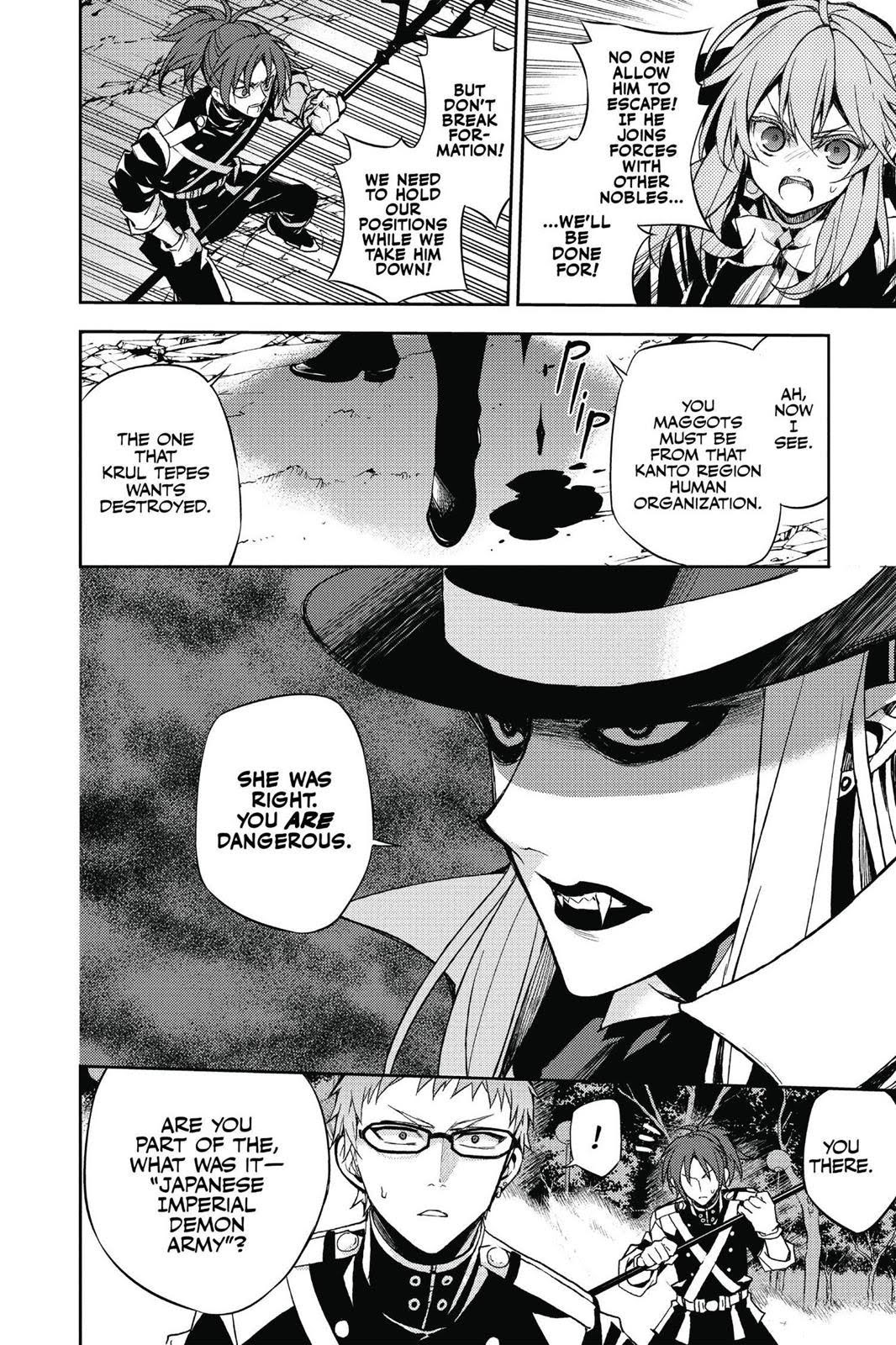 Read Seraph of the End Vampire Reign Manga Online