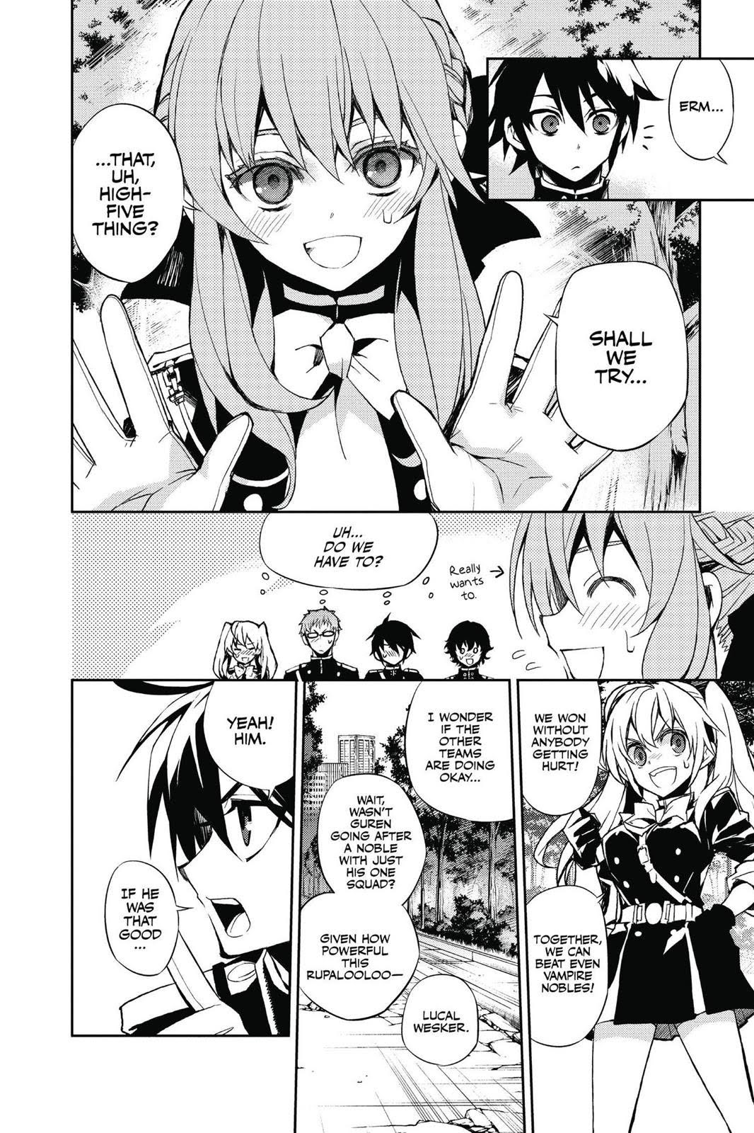 Read Seraph of the End Vampire Reign Manga Online
