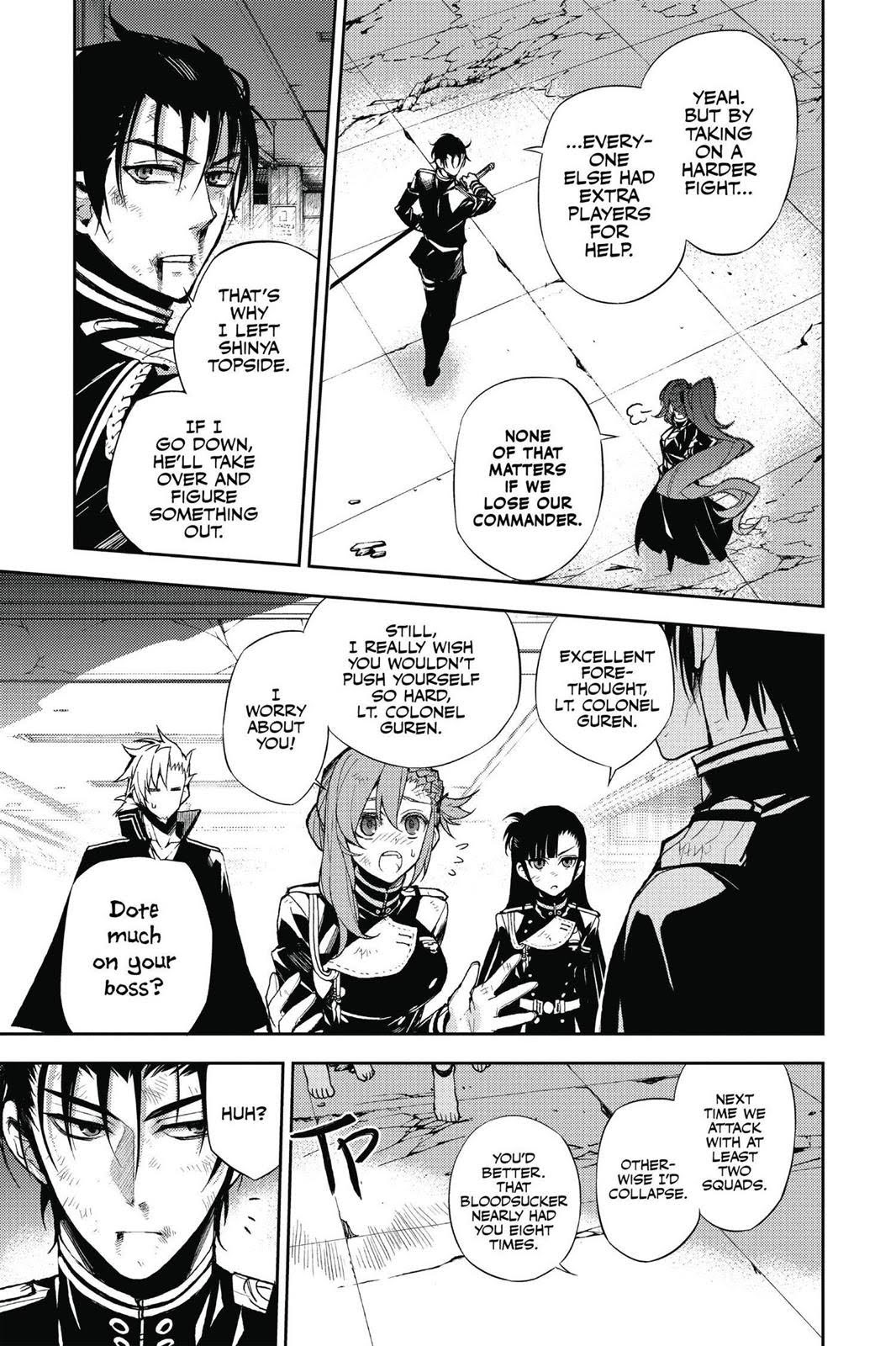 Read Seraph of the End Vampire Reign Manga Online
