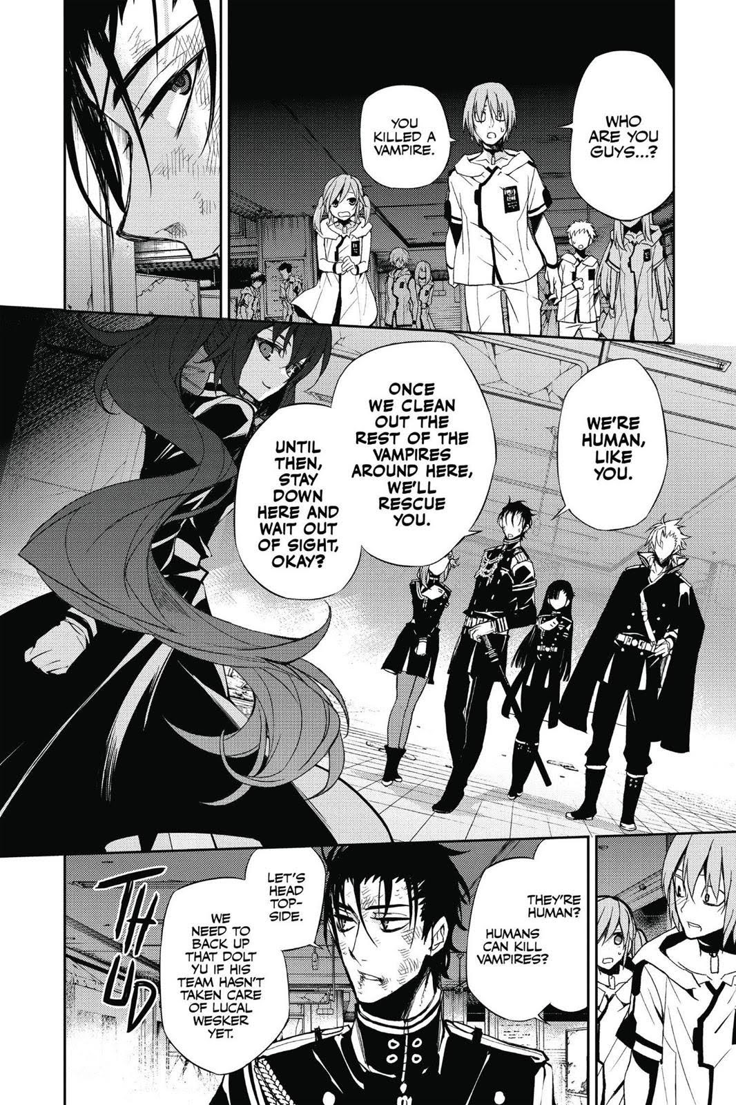 Read Seraph of the End Vampire Reign Manga Online