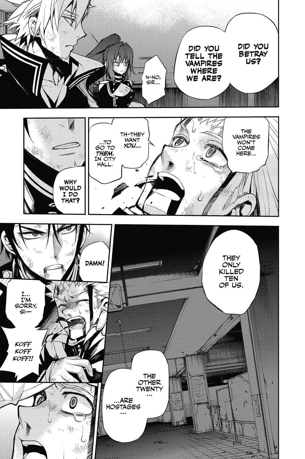 Read Seraph of the End Vampire Reign Manga Online