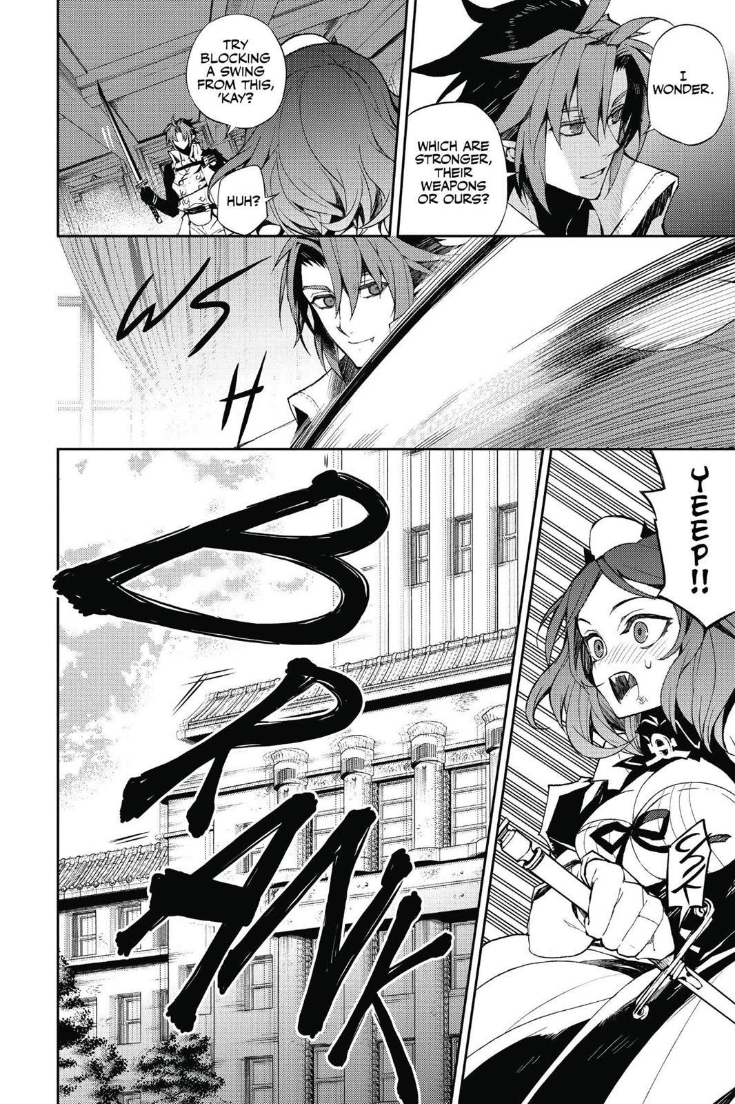 Read Seraph of the End Vampire Reign Manga Online