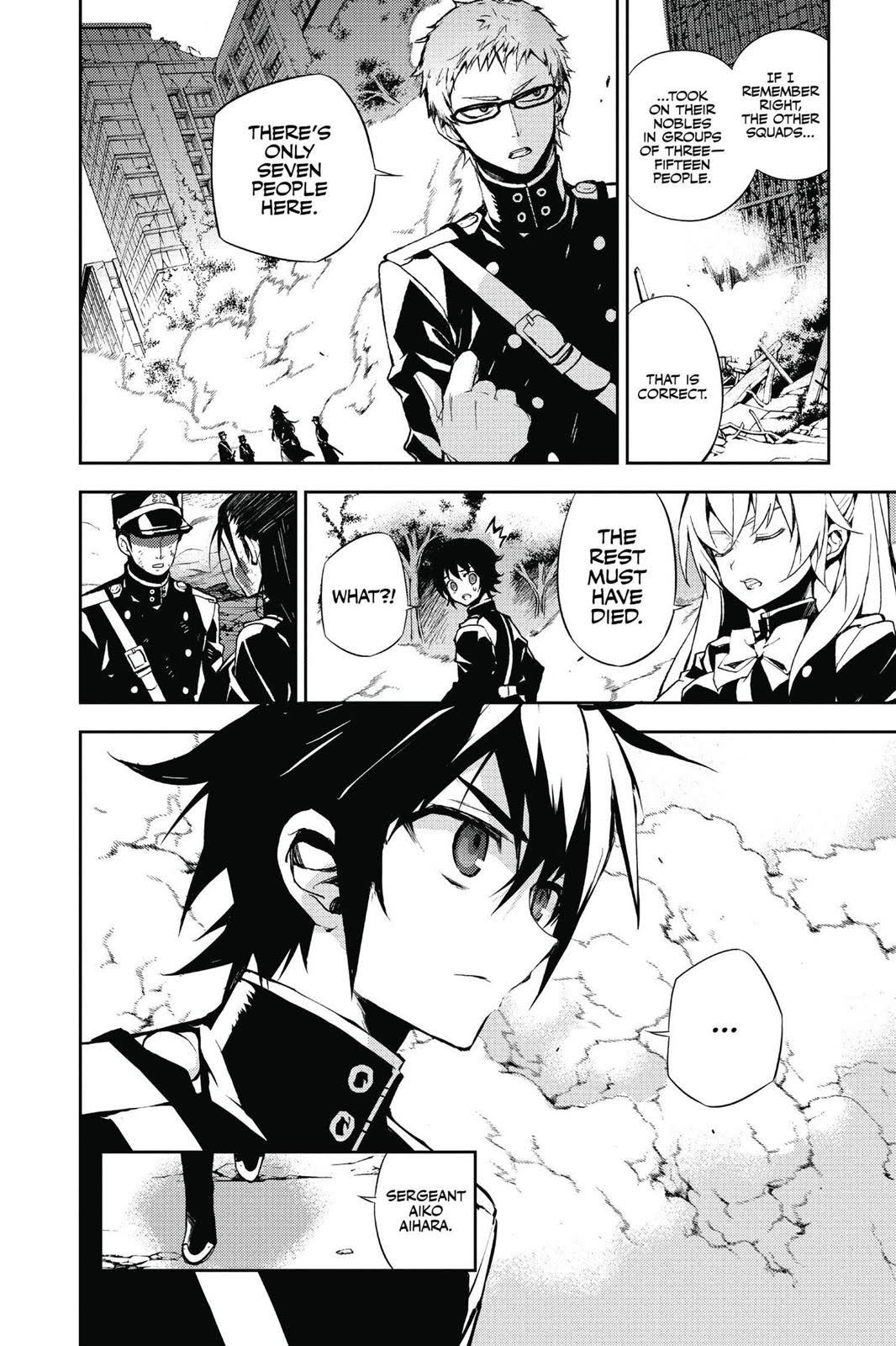 Read Seraph of the End Vampire Reign Manga Online