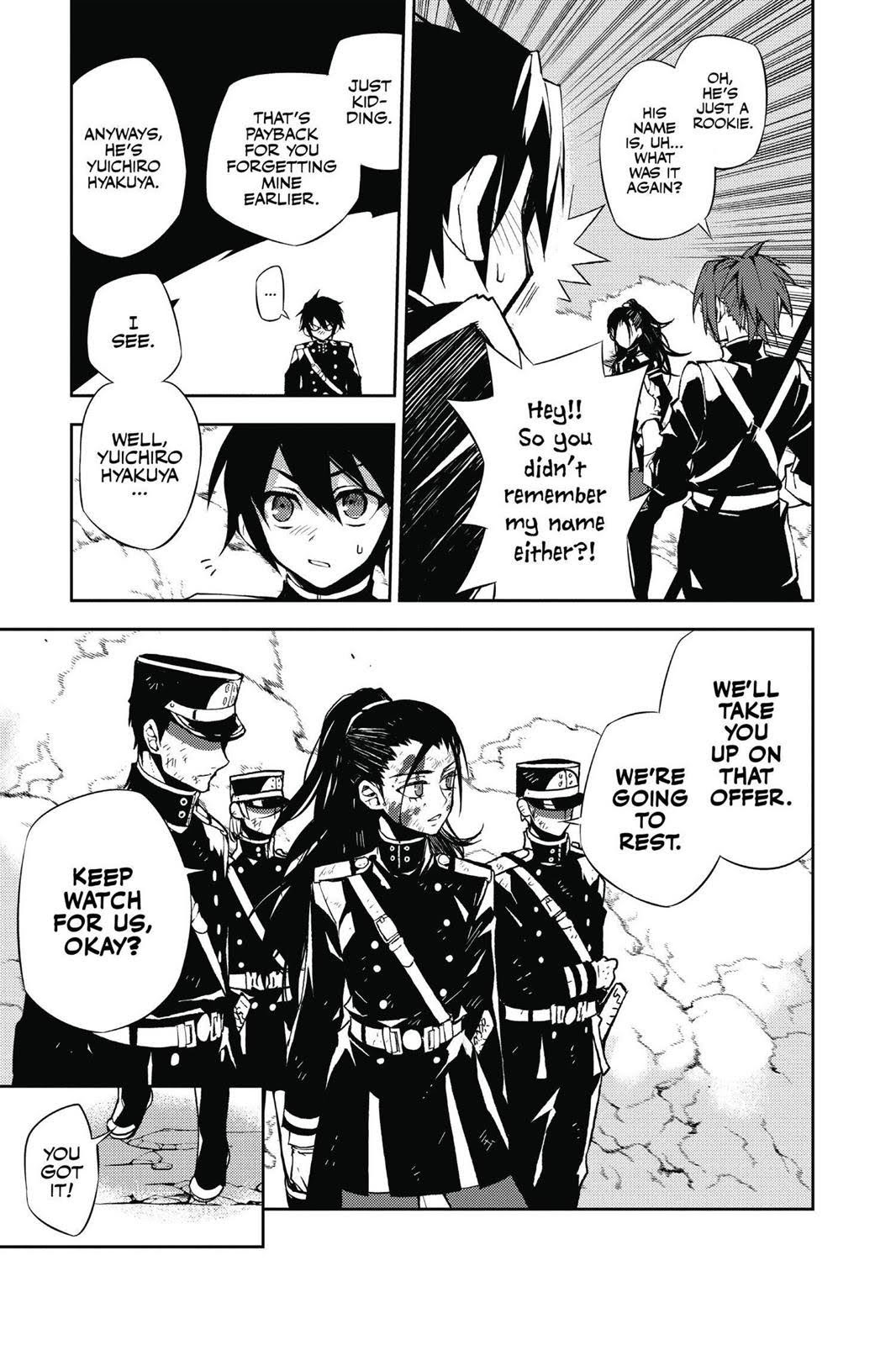 Read Seraph of the End Vampire Reign Manga Online