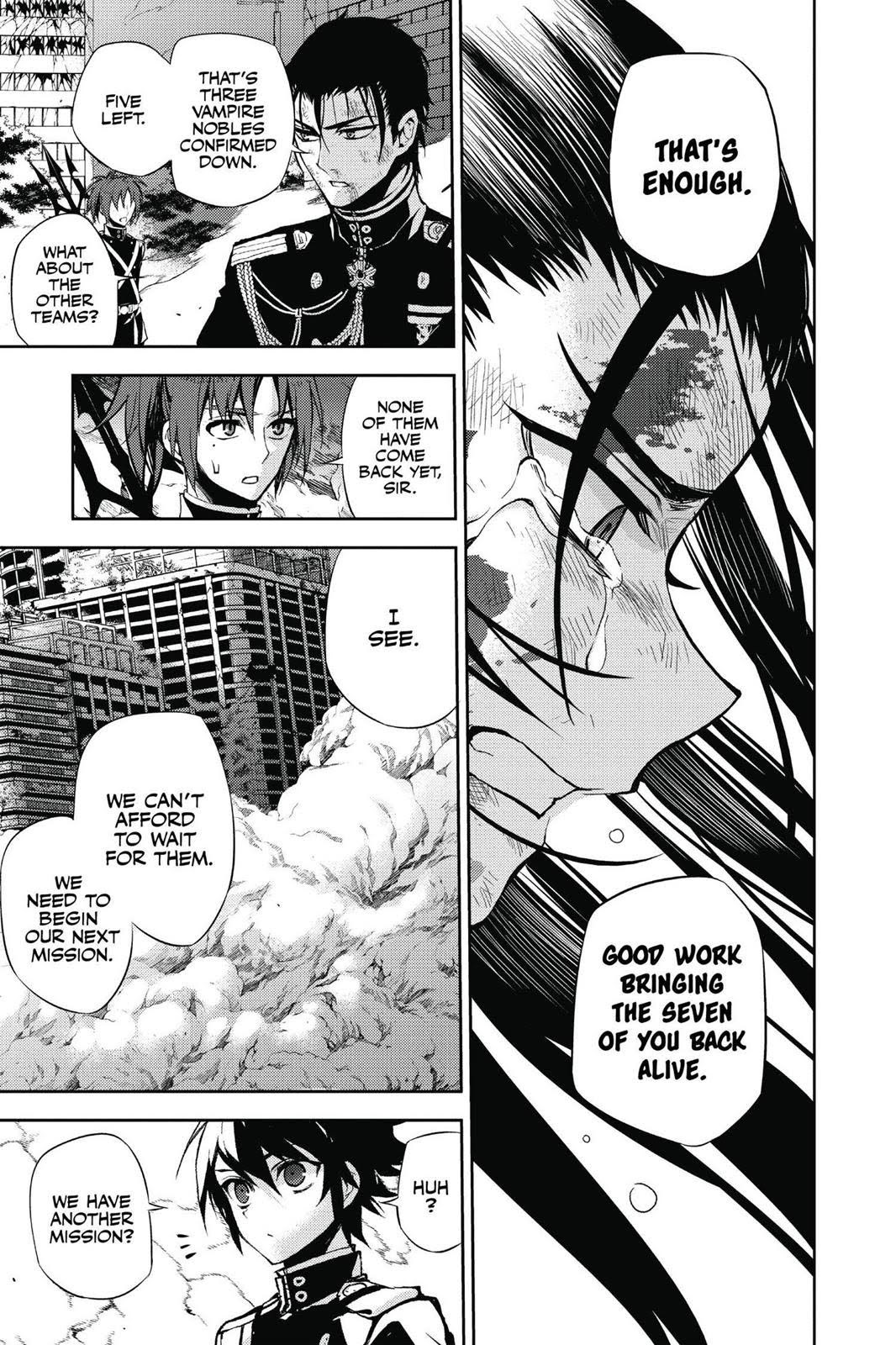 Read Seraph of the End Vampire Reign Manga Online