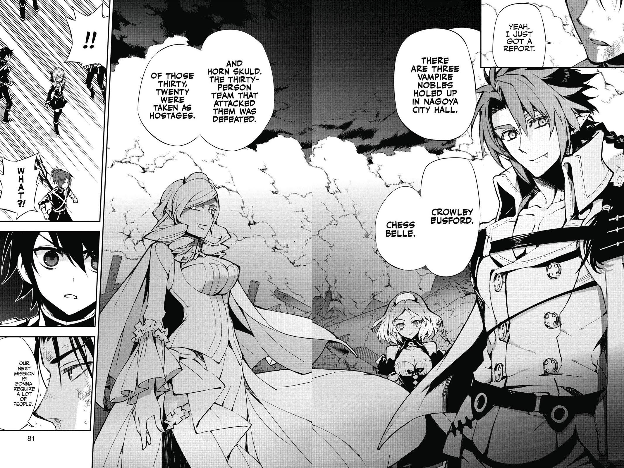 Read Seraph of the End Vampire Reign Manga Online