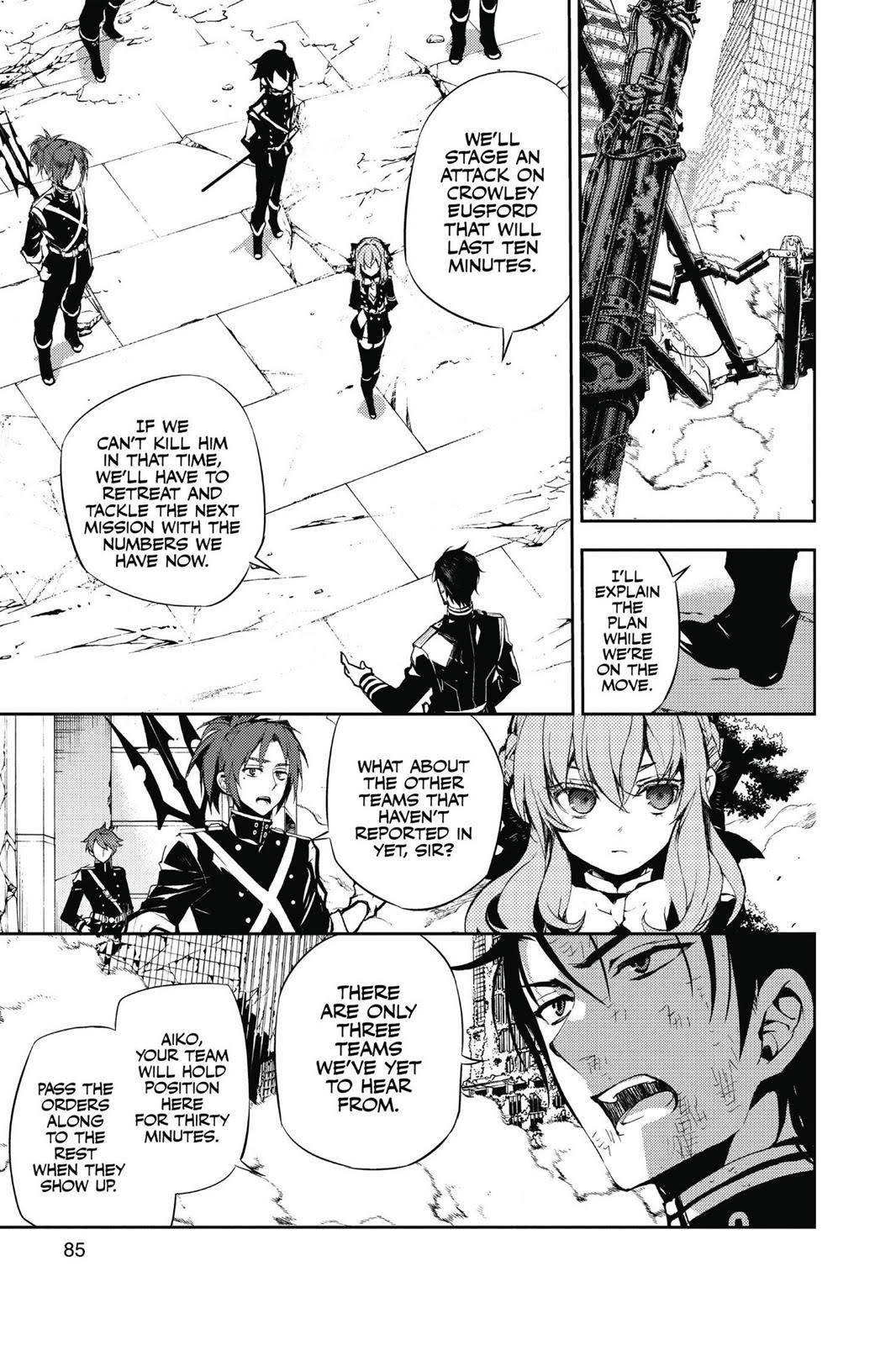 Read Seraph of the End Vampire Reign Manga Online