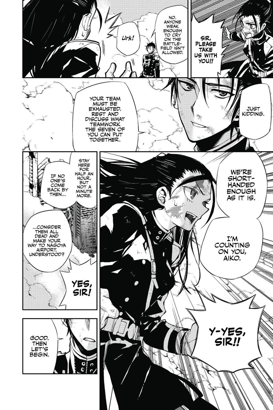 Read Seraph of the End Vampire Reign Manga Online