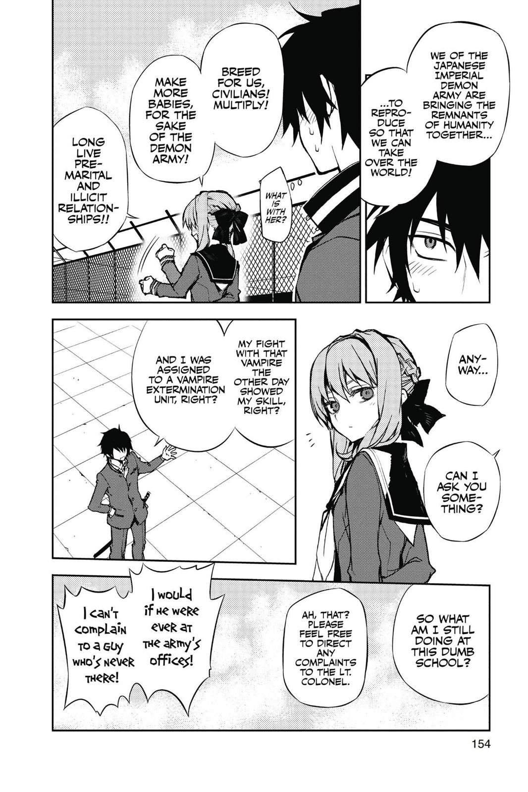 Read Seraph of the End Vampire Reign Manga Online
