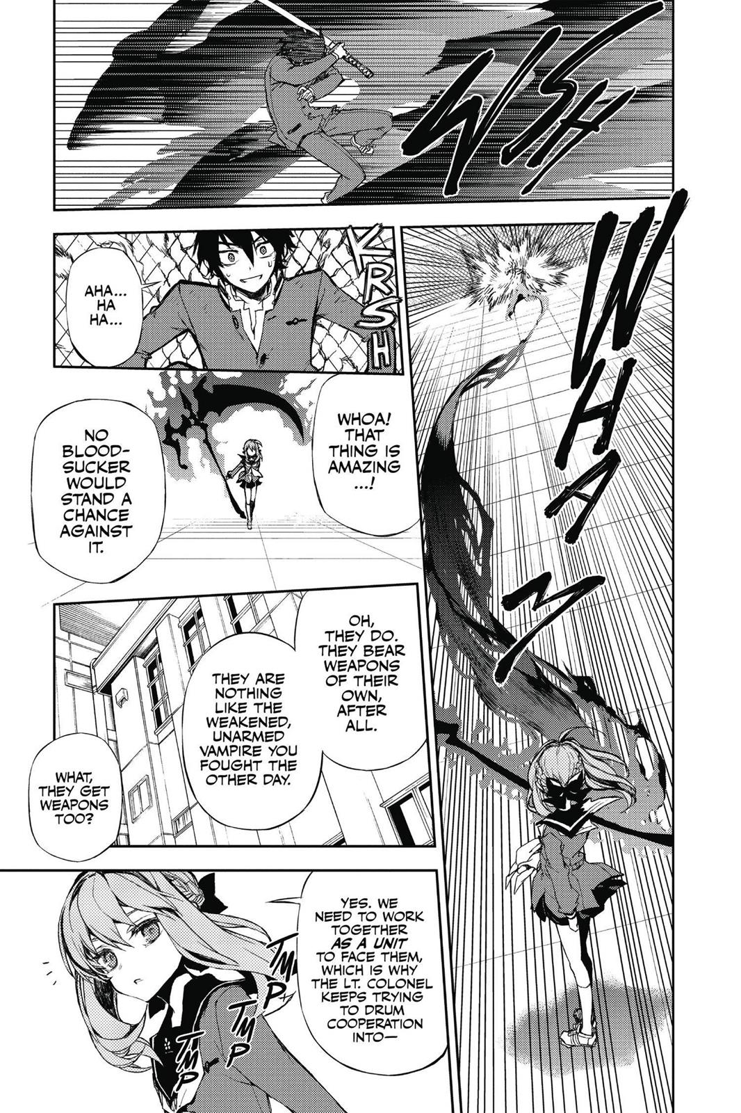 Read Seraph of the End Vampire Reign Manga Online