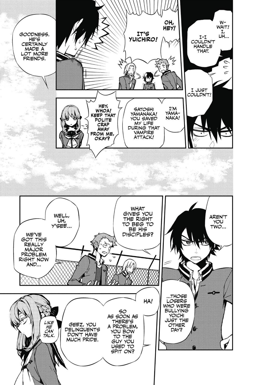 Read Seraph of the End Vampire Reign Manga Online