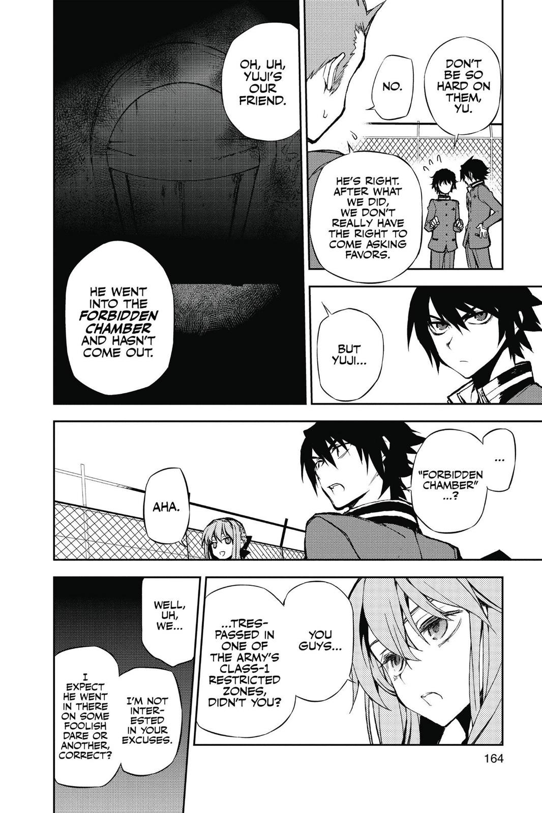 Read Seraph of the End Vampire Reign Manga Online