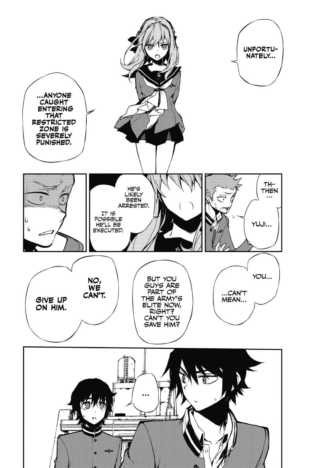 Read Seraph of the End Vampire Reign Manga Online