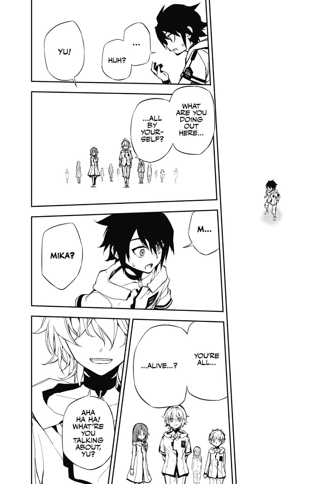 Read Seraph of the End Vampire Reign Manga Online