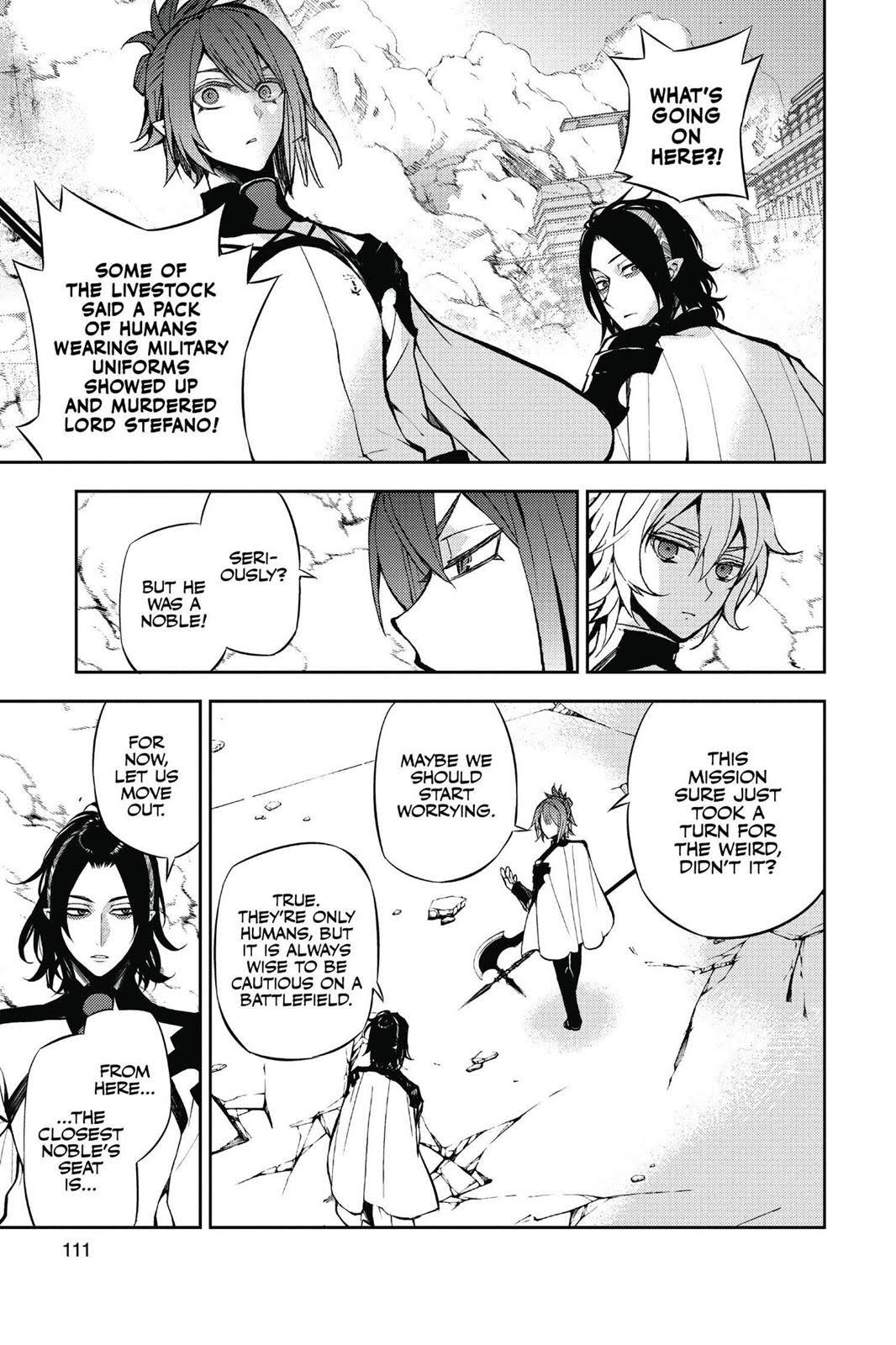 Read Seraph of the End Vampire Reign Manga Online