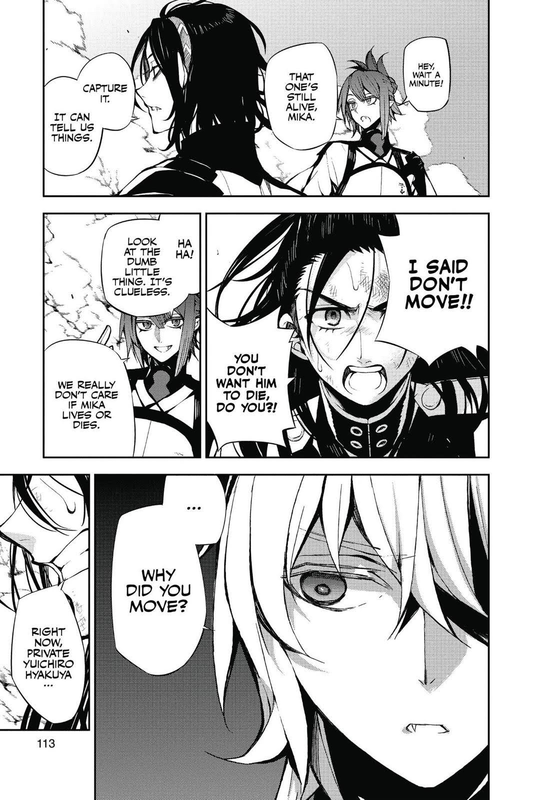 Read Seraph of the End Vampire Reign Manga Online