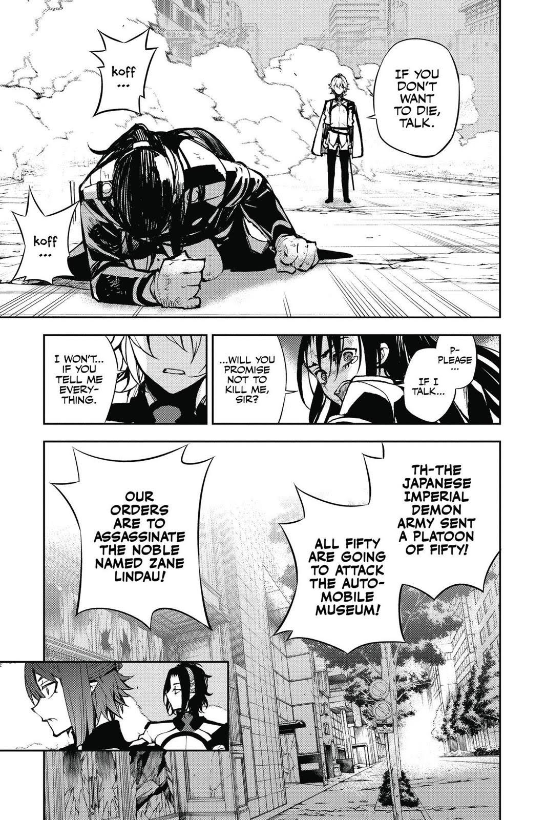 Read Seraph of the End Vampire Reign Manga Online