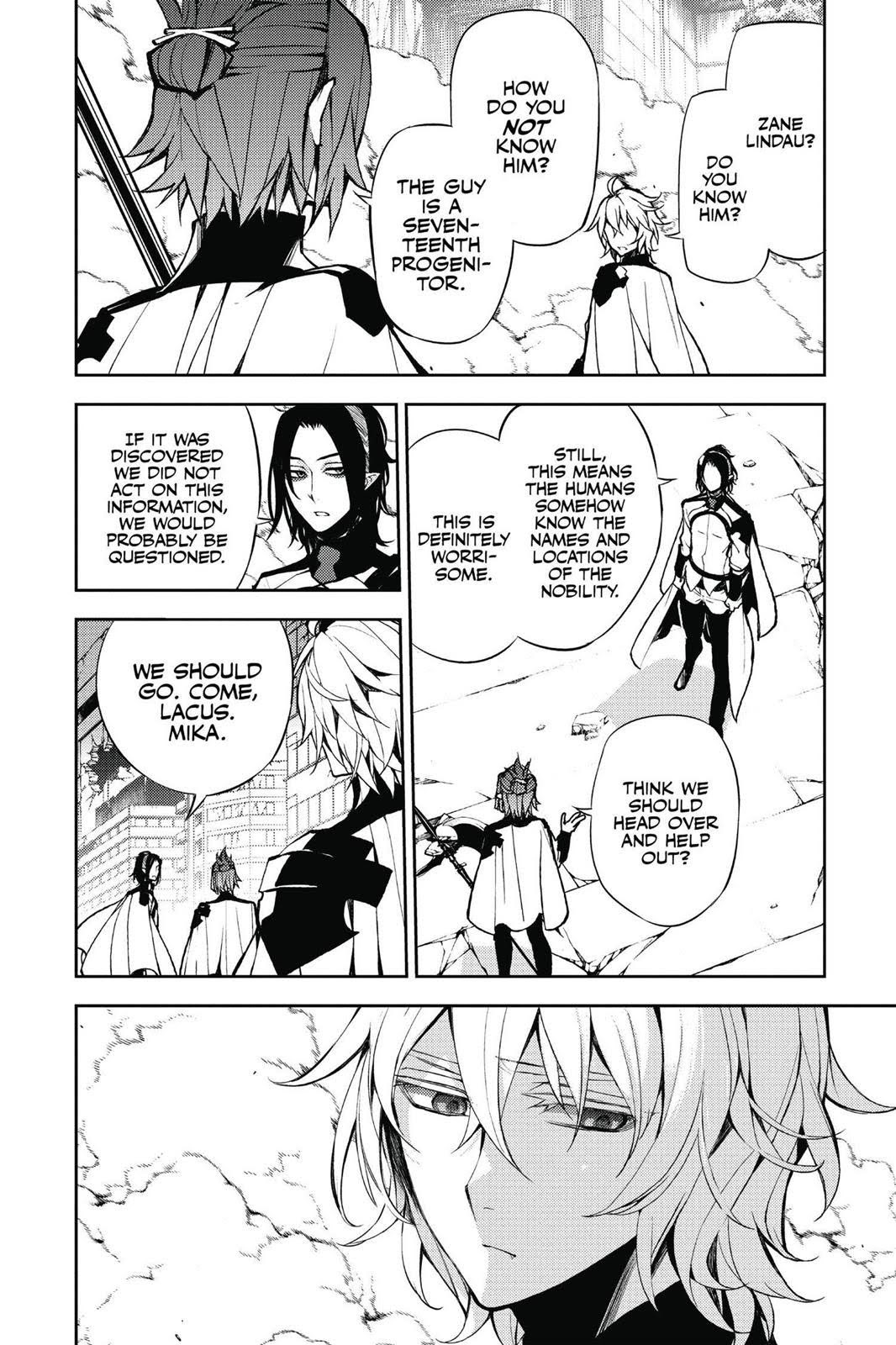 Read Seraph of the End Vampire Reign Manga Online