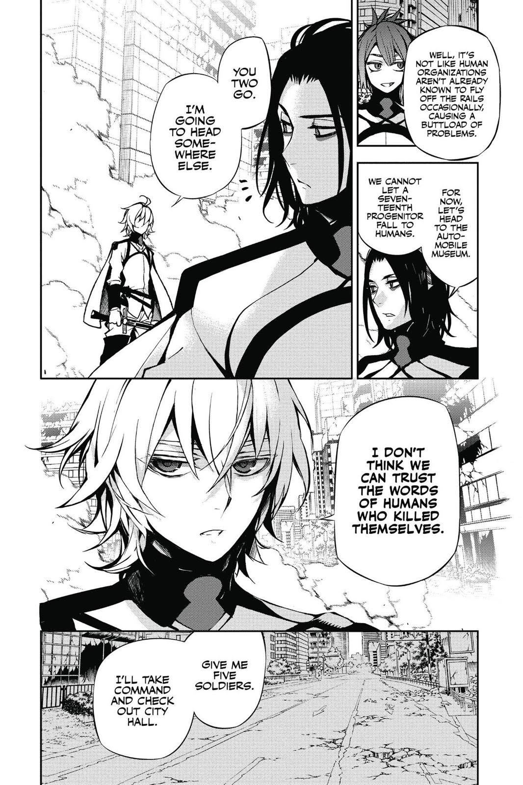 Read Seraph of the End Vampire Reign Manga Online