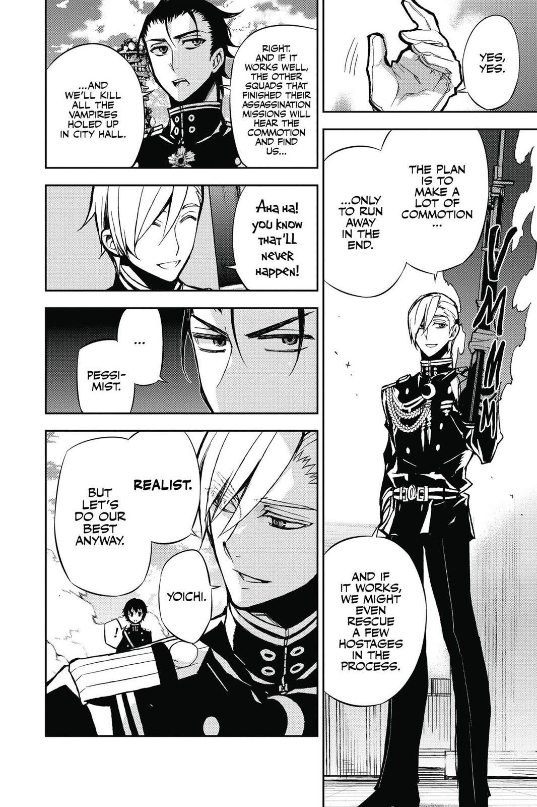 Read Seraph of the End Vampire Reign Manga Online
