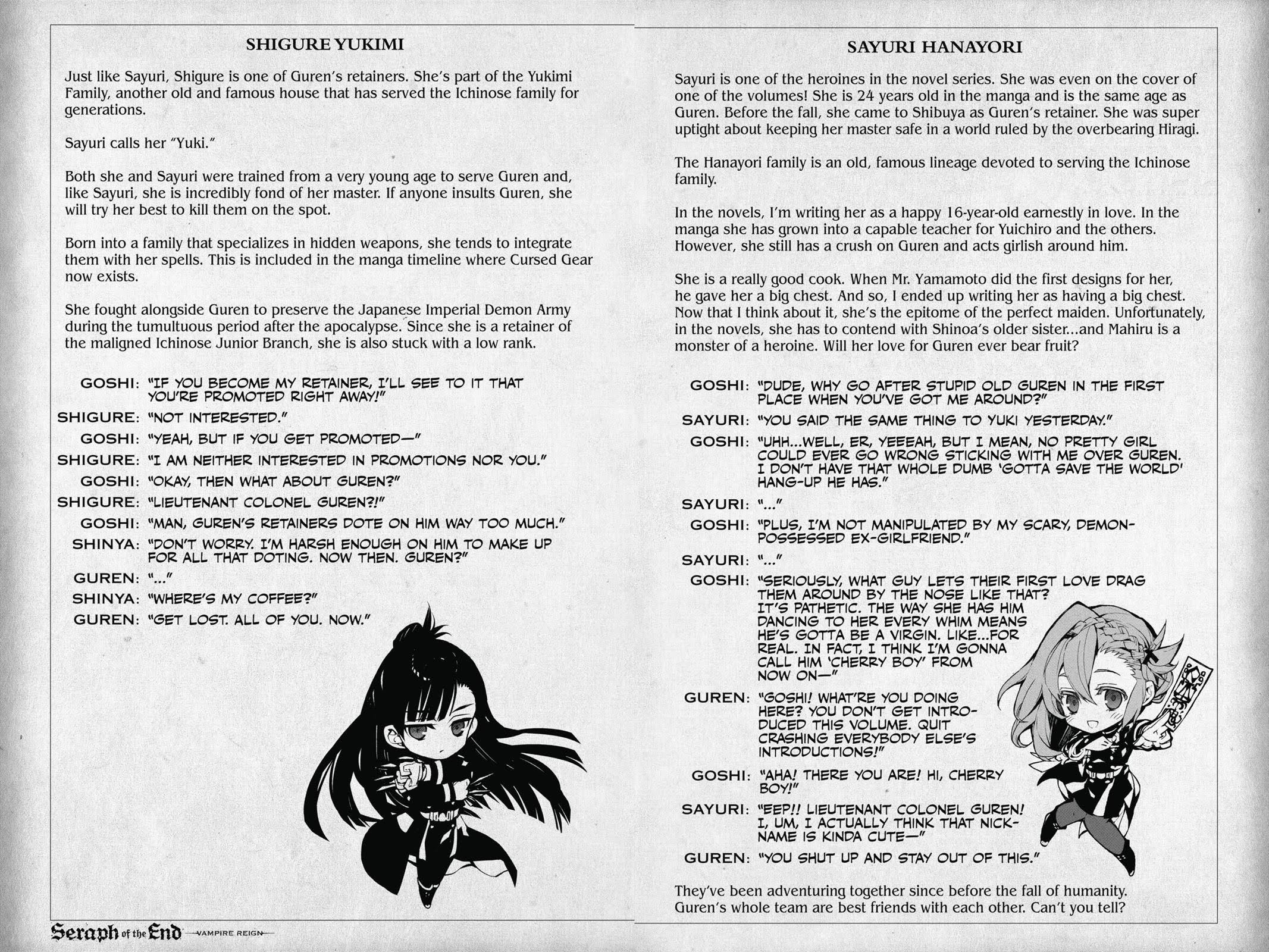 Read Seraph of the End Vampire Reign Manga Online